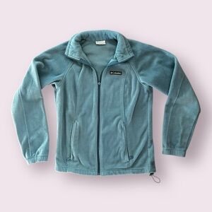 Columbia light blue fleece XS excellent condition